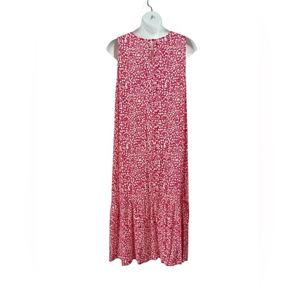 NWOT, Penningtons, Plus-Size Floral Maxi Dress, 24W, Red & White - Picture 6 of 10